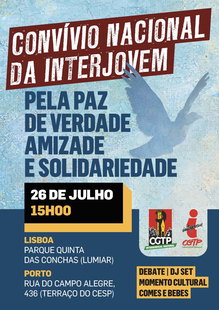 Cartaz Convivio Interjovem 26 07 25